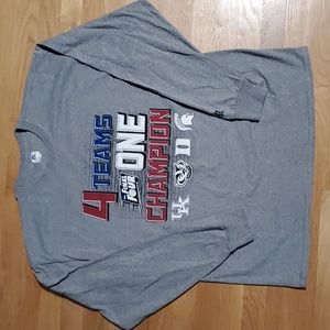 2015 Final Four Long Sleeve Tee - Kentucky/ Duke/Wisconsin/Michigan State